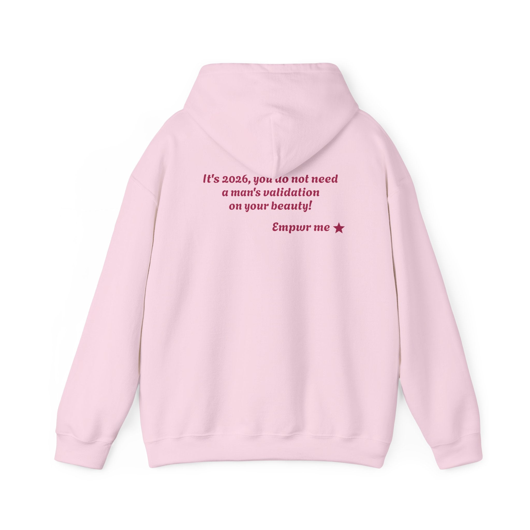 You Are Beautiful Hoodie | Women Empowerment Quote Sweatshirt
