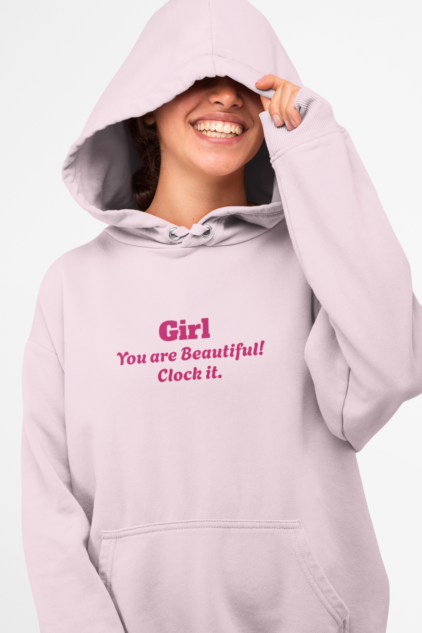 You Are Beautiful Hoodie | Women Empowerment Quote Sweatshirt