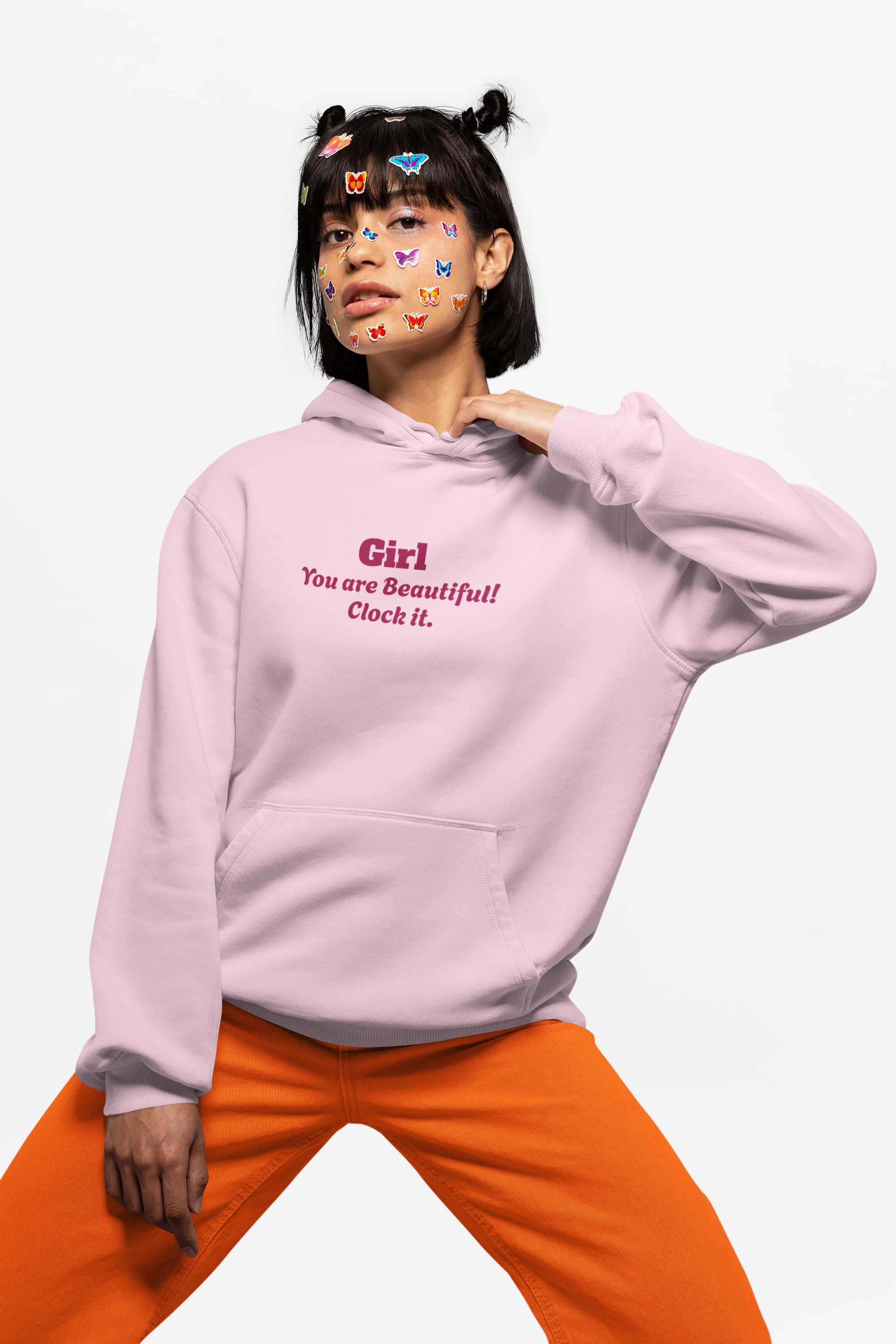 You Are Beautiful Hoodie | Women Empowerment Quote Sweatshirt
