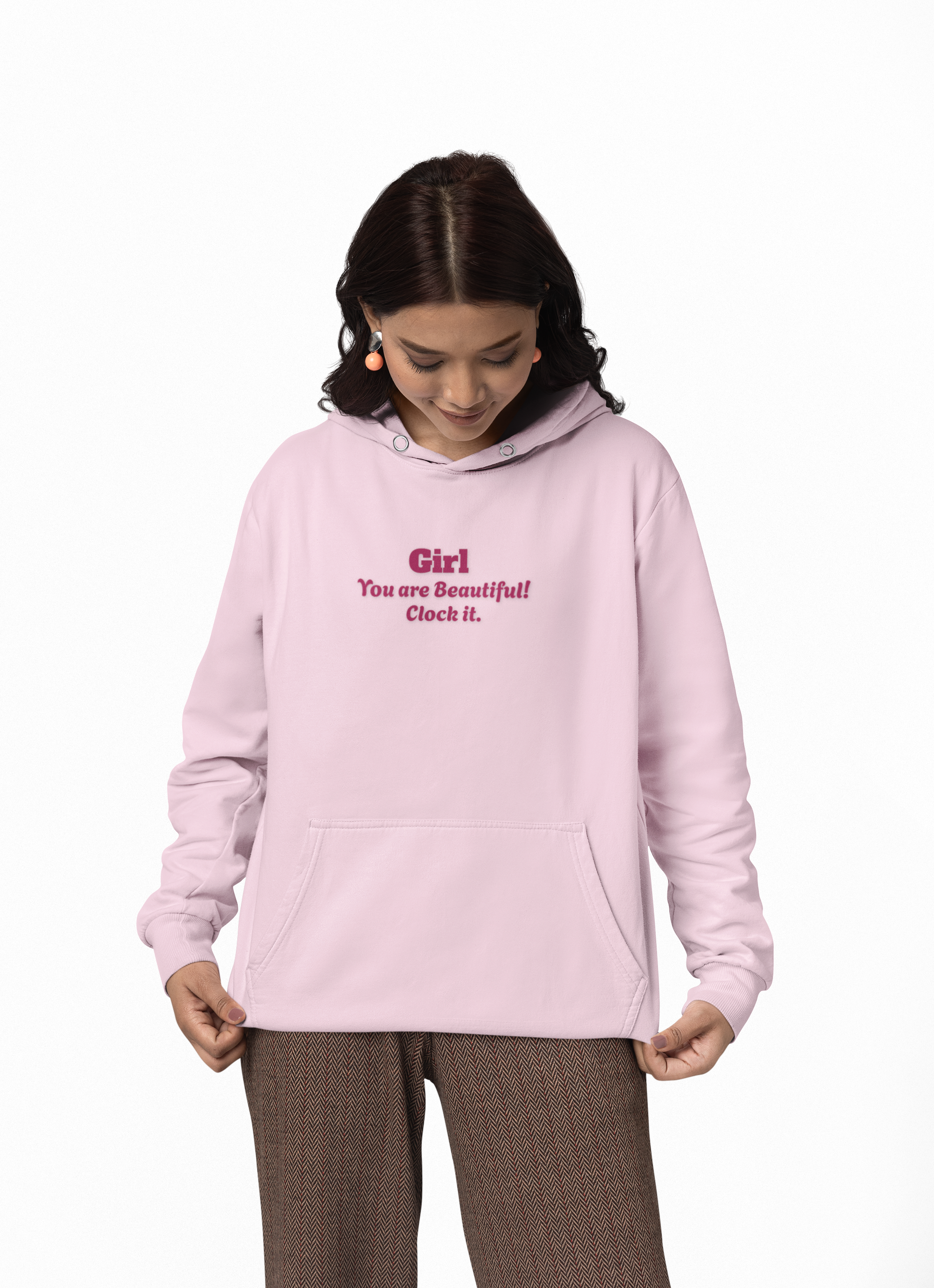 You Are Beautiful Hoodie | Women Empowerment Quote Sweatshirt