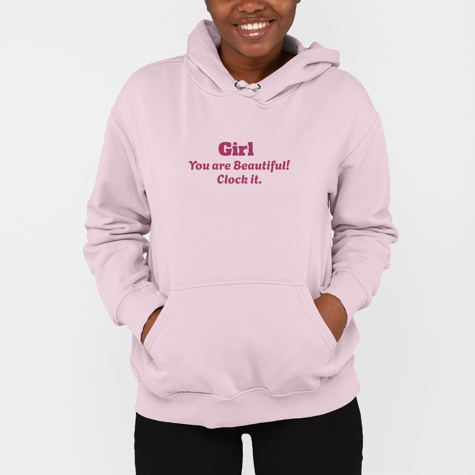 You Are Beautiful Hoodie | Women Empowerment Quote Sweatshirt