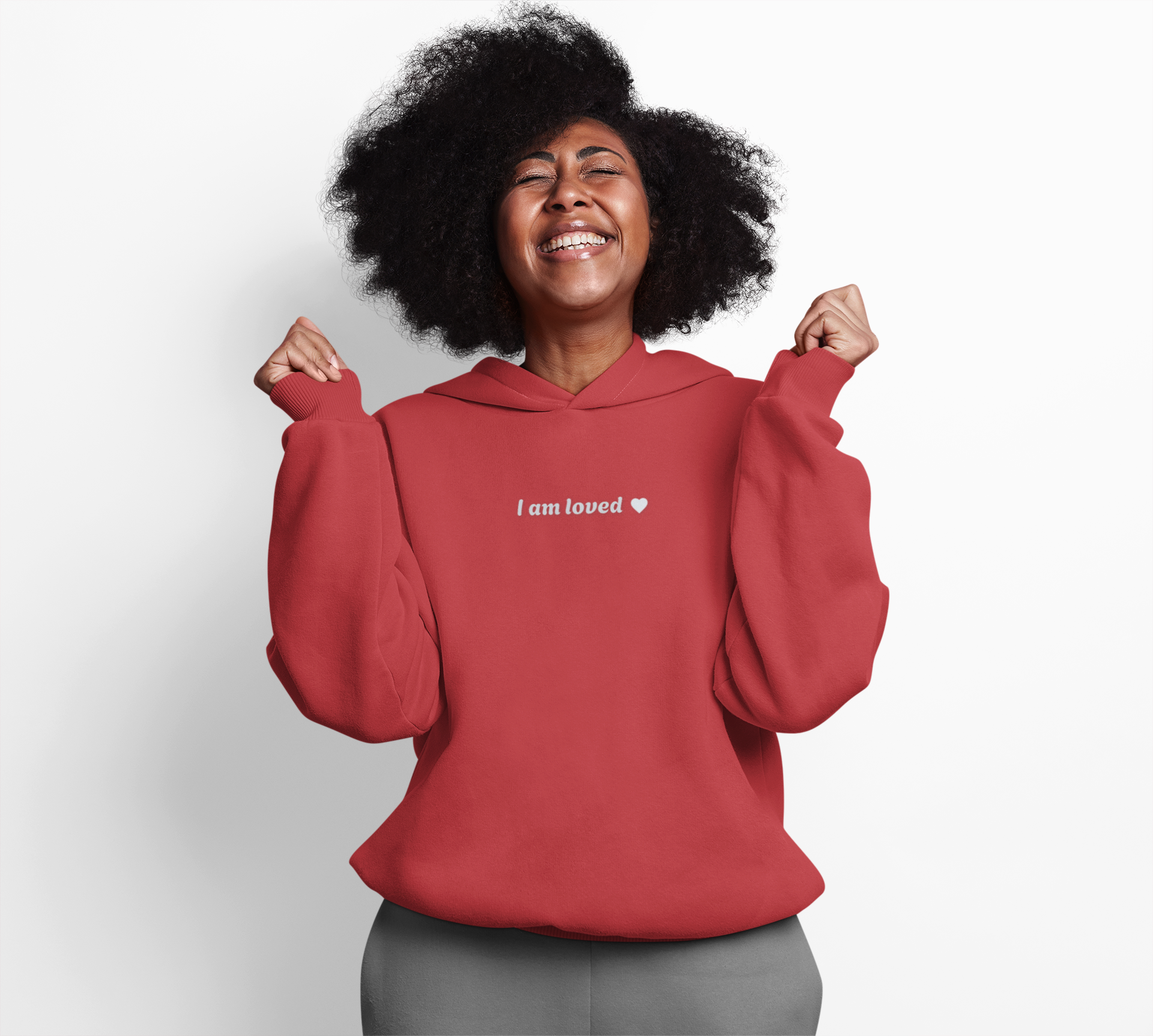 I Am Loved Quote hoodie | Women Affirmation Hoodie