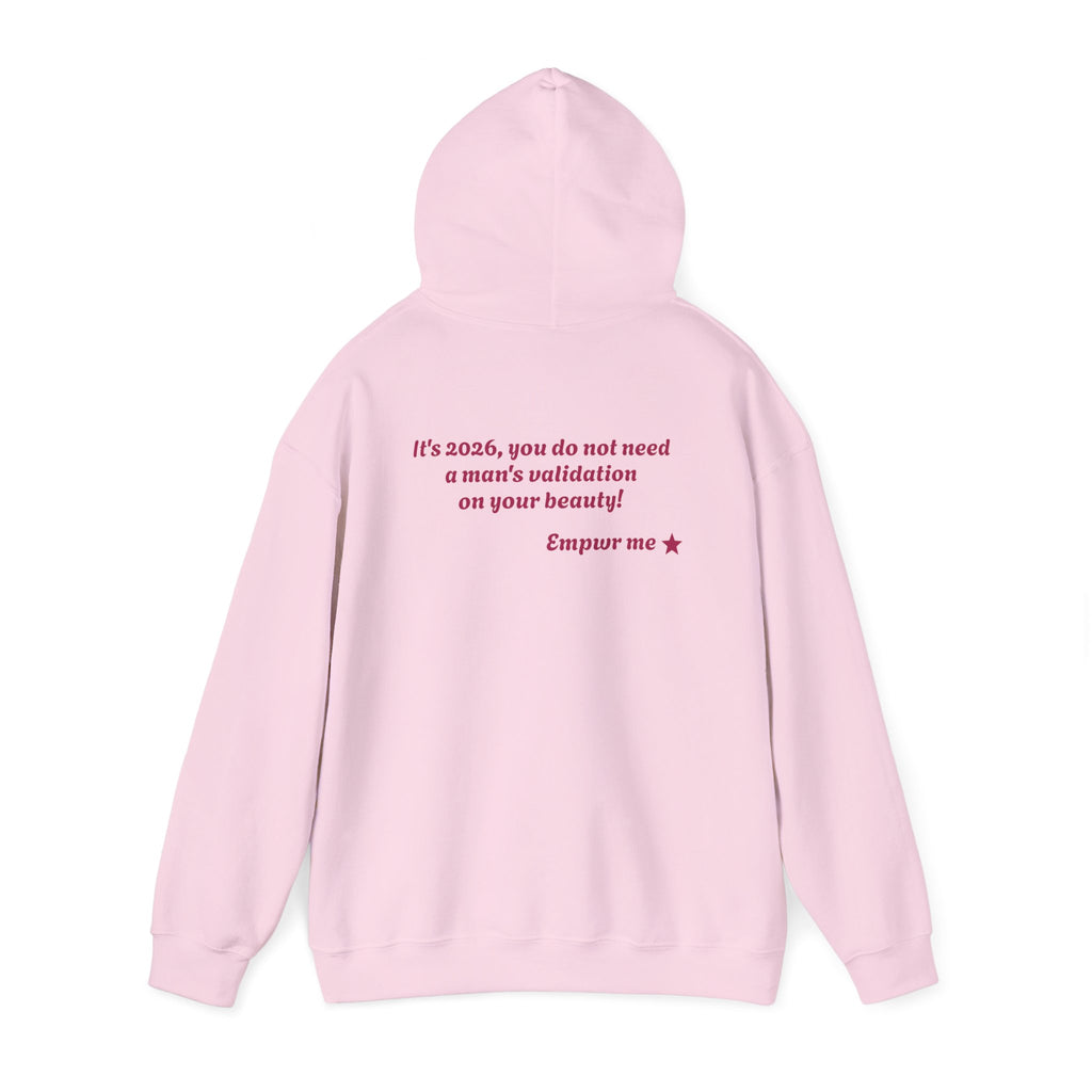 You Are Beautiful Hoodie | Women Empowerment Quote Sweatshirt
