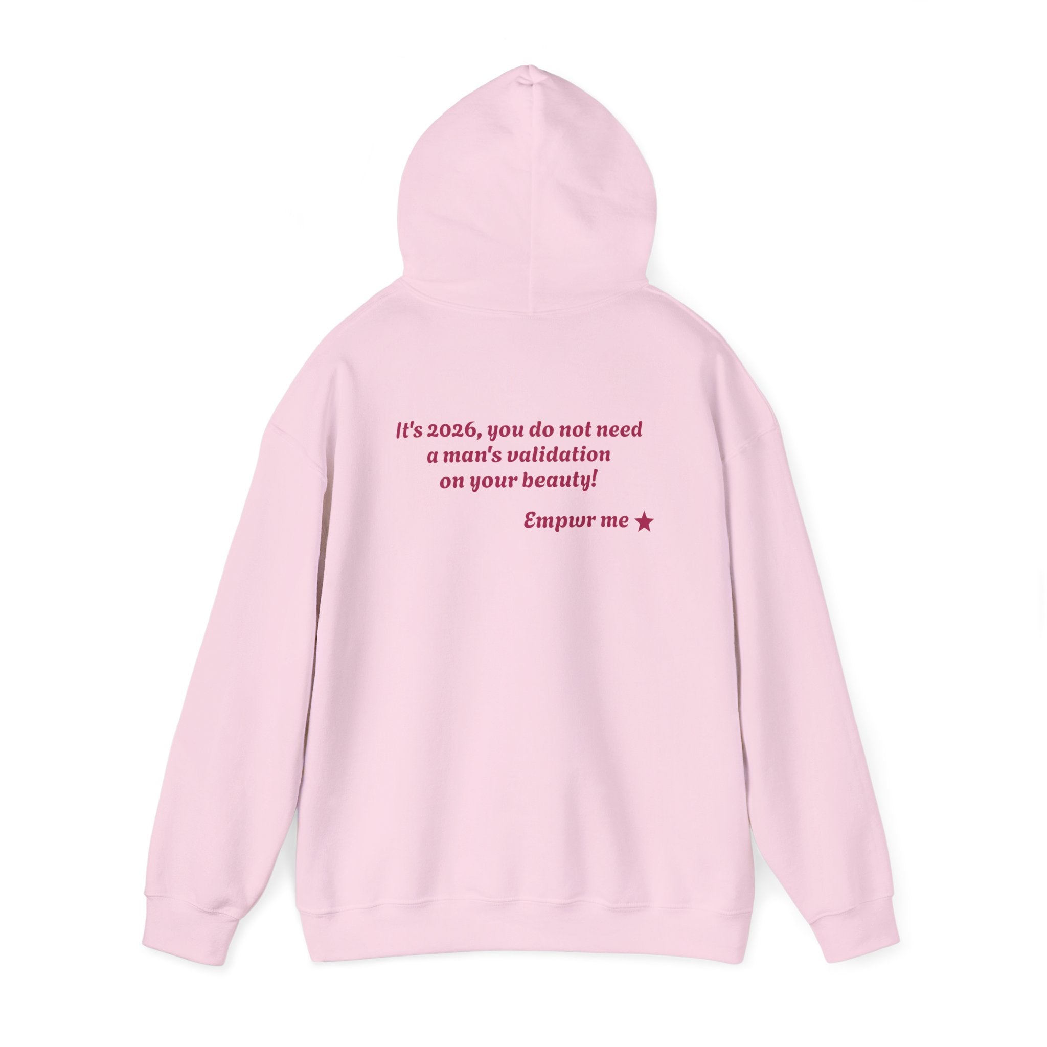 You Are Beautiful Hoodie | Women Empowerment Quote Sweatshirt