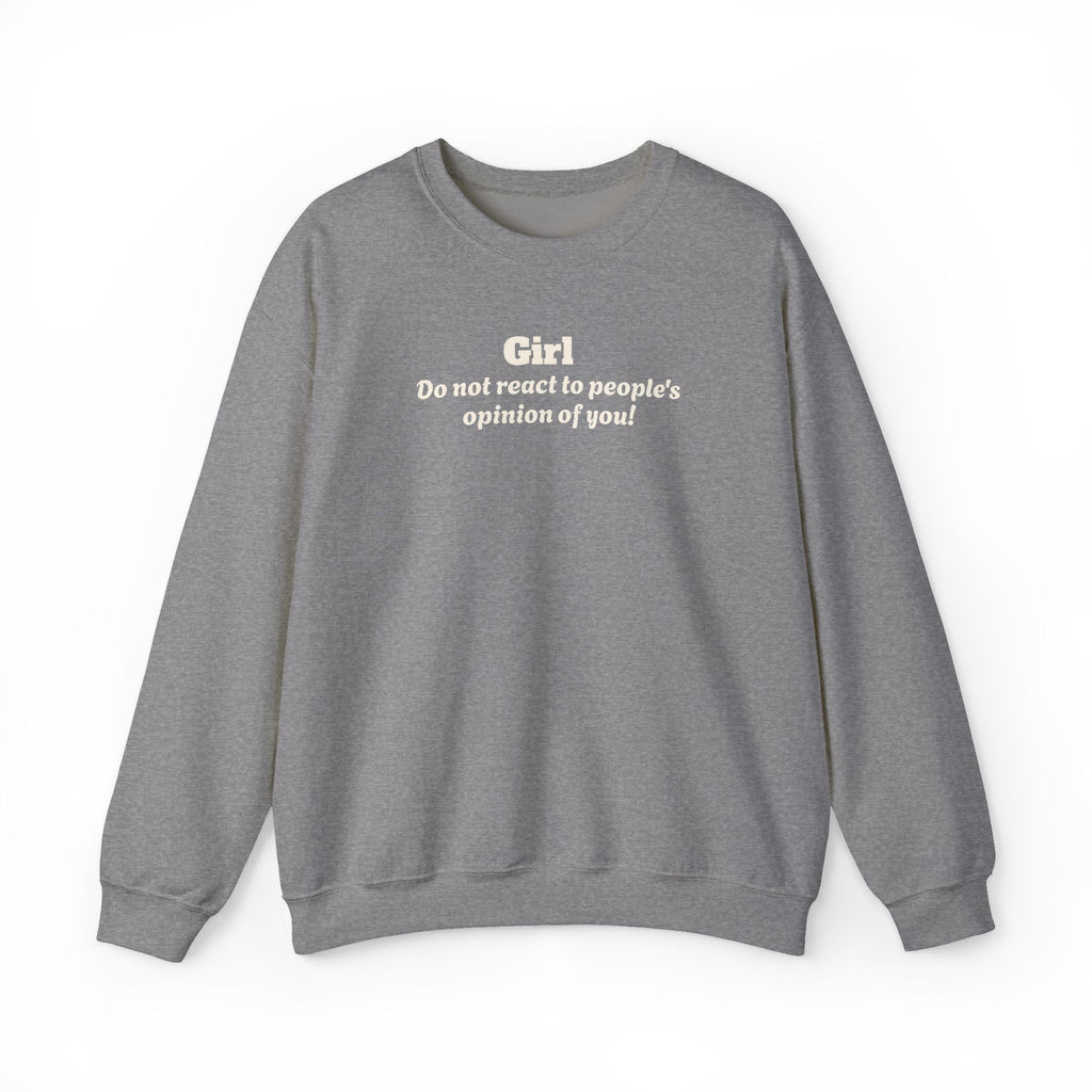 Confident Quote Crewneck Sweatshirt | soft graphic sweatshirt