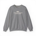 Confident Quote Crewneck Sweatshirt | soft graphic sweatshirt